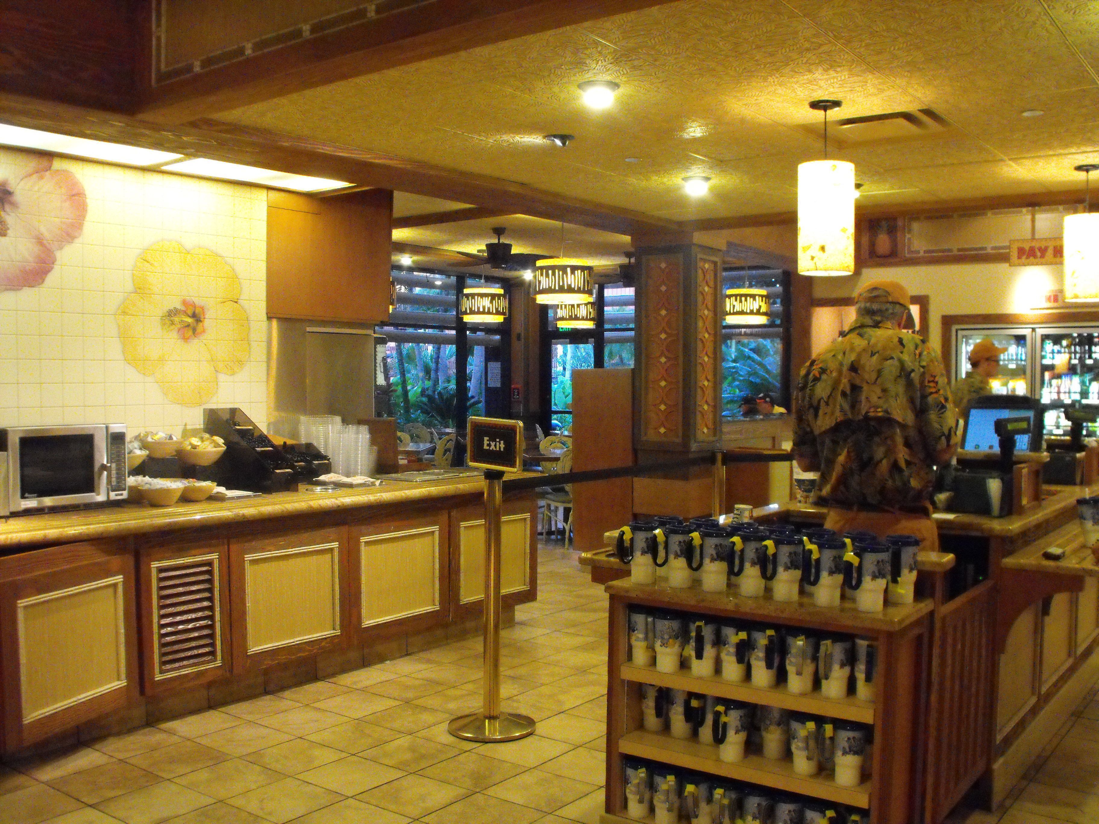 Captain Cook's at Disney's Polynesian Resort